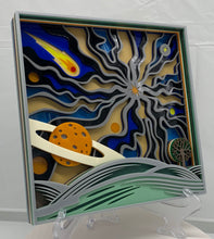 Load image into Gallery viewer, Galaxy Nebula - Layered Acrylic Wall Art
